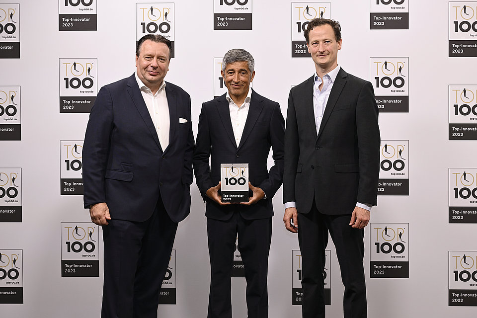 TOP 100 award: Ranga Yogeshwar honors MECOTEC · • MECOTEC